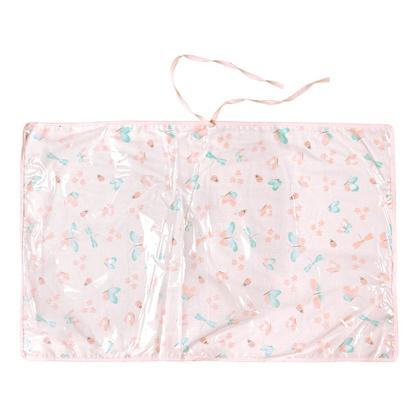 Imagem de Trocador Portátil Papi Impermeável 75x45cm Borboletas Rosa