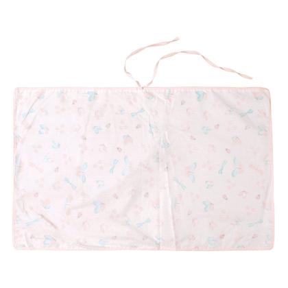 Imagem de Trocador Portátil Papi Impermeável 75x45cm Borboletas Rosa