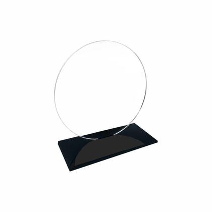 Imagem de Troféu  Acrílico Redondo sem Personalização 15cm 3mm 8 Unid.