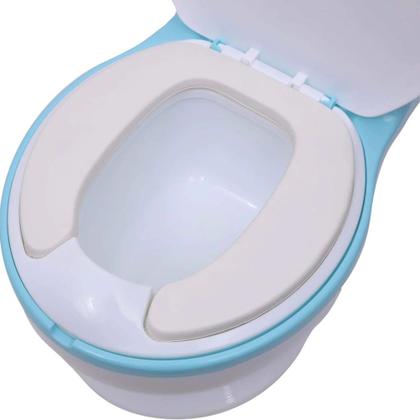 Imagem de Troninho Infantil Privadinha com Som Azul Zippy Toys PF24305