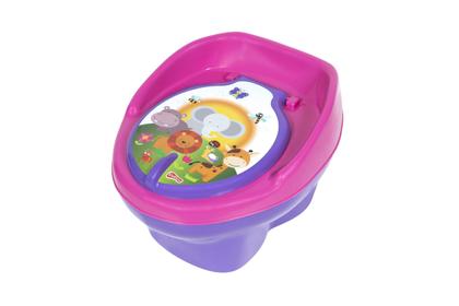 Imagem de Troninho Penico Infantil para bebe rosa lilás 2 em 1