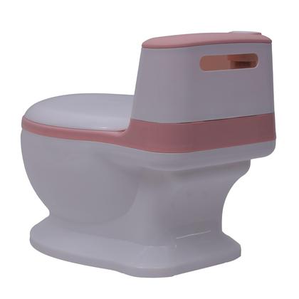 Imagem de Troninho Penico Vaso Sanitário Infantil Com Som Rosa Zippy