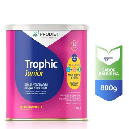 Imagem de Trophic Junior Prodiet Sabor Baunilha 800g