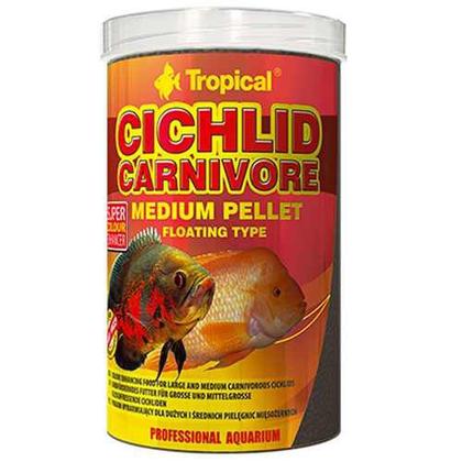 Imagem de Tropical cichlid carnivore medium pellet 180g - ( tropical ciclideos carnivoros )