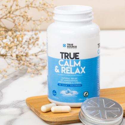 Imagem de True Calm & Relax Longevidade Prevenção 90 Cáps True Source