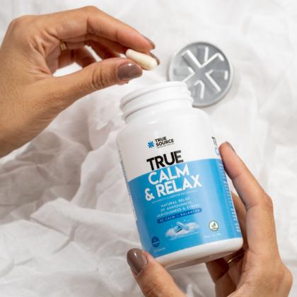 Imagem de True Calm & Relax Longevidade Prevenção 90 Cáps True Source