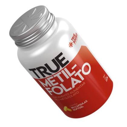 Imagem de True metilfolato suplemento alimentar de l-metilfolato 90 capsulas true source