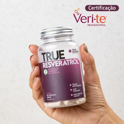 True Resveratrol 450mg - 30 Cápsulas - TRUE SOURCE Imagem de True Resveratrol 450mg - 30 Cápsulas - TRUE SOURCE
