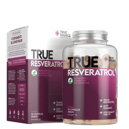True Resveratrol 450mg - 30 Cápsulas - TRUE SOURCE Imagem de True Resveratrol 450mg - 30 Cápsulas - TRUE SOURCE