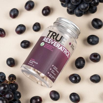 True Resveratrol 450mg - 30 Cápsulas - TRUE SOURCE Imagem de True Resveratrol 450mg - 30 Cápsulas - TRUE SOURCE