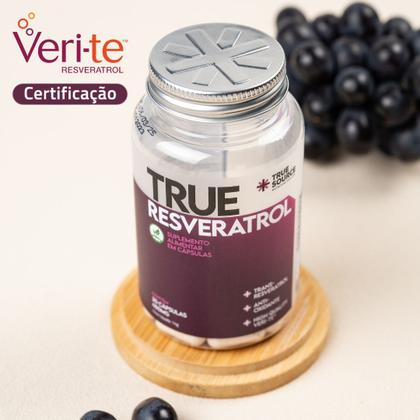 True Resveratrol 450mg - 30 Cápsulas - TRUE SOURCE Imagem de True Resveratrol 450mg - 30 Cápsulas - TRUE SOURCE
