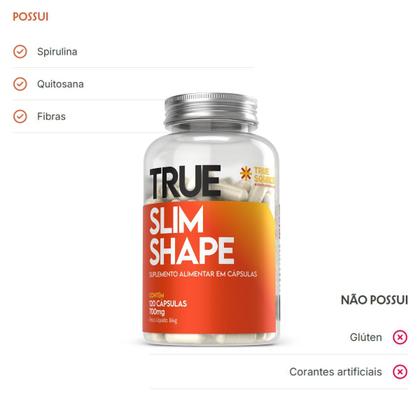 Imagem de True Slim Shape 700mg 120 cápsulas True Source