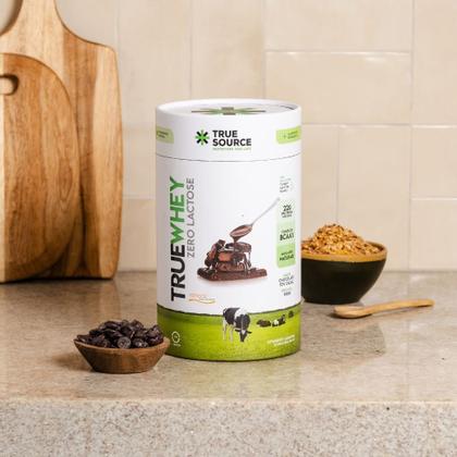 Imagem de True Whey Concentrado Sem Lactose 70% Cacau 900g True Source