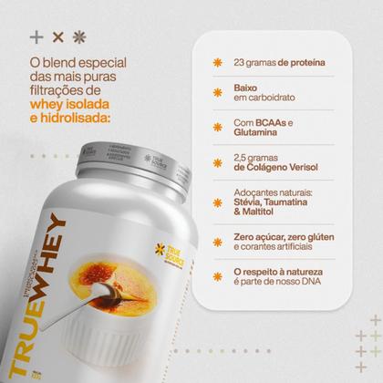 Imagem de True Whey Protein 837g - True Source - Baunilha Creme Brule