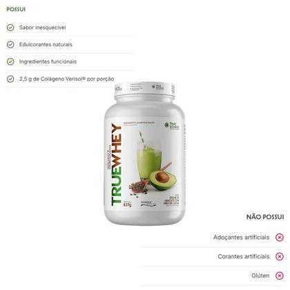 Imagem de True Whey Protein Hidrolisado e Isolado 837g - True Source