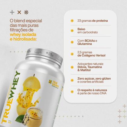 Imagem de True Whey Protein True Source Isolada e Hidrolisada 837g