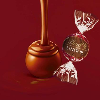 Imagem de Trufa Lindt Lindor Milk ao Leite Duo Caixa de 25g