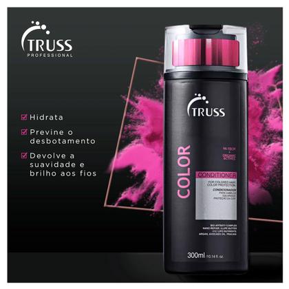 Imagem de Truss Color Kit Shampoo Condicionador Specific Mask e Hair Protector Leave-in 250ml