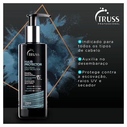 Imagem de Truss Color Kit Shampoo Condicionador Specific Mask e Hair Protector Leave-in 250ml