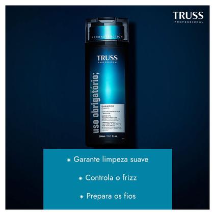 Imagem de Truss kit shampoo condicionador e reconstrutor uso obrigatório