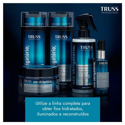 Imagem de Truss kit shampoo condicionador e reconstrutor uso obrigatório