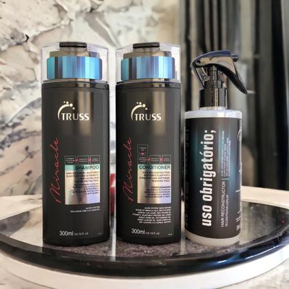 Imagem de Truss Miracle Shampoo e Condicionador 300ml + Uso Obrigatório 260ml