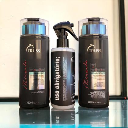 Imagem de Truss Miracle Shampoo e Condicionador 300ml + Uso Obrigatório 260ml