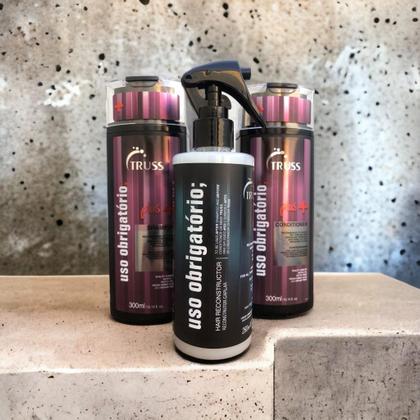 Imagem de Truss Plus + Shampoo e Condicionador 300ml + Uso Obrigatório 260ml