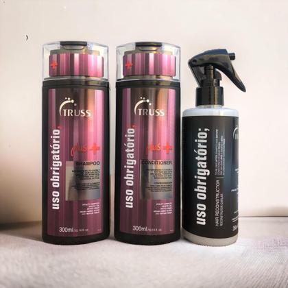 Imagem de Truss Plus + Shampoo e Condicionador 300ml + Uso Obrigatório 260ml