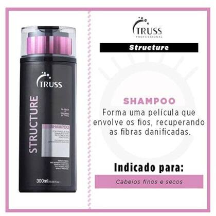 Imagem de Truss Structure Condicionador Espessamento dos Fios Vegano 300ml