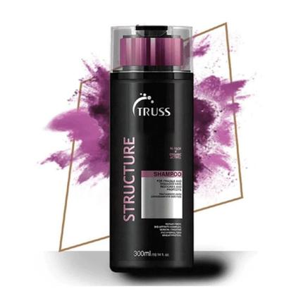 Imagem de Truss Structure Kit Shampoo Condicionador Shock Repair e Uso Obrigatório Reconstrutor 260ml