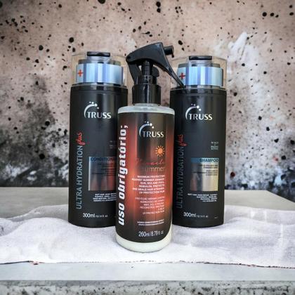 Imagem de Truss Ultra Hydration Plus Shampoo e Condicionador 300ml+Summer Miracle 260ml