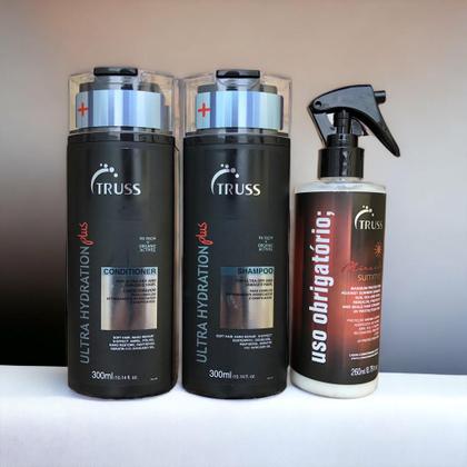 Imagem de Truss Ultra Hydration Plus Shampoo e Condicionador 300ml+Summer Miracle 260ml