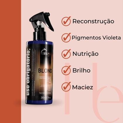 Imagem de Truss Uso Obrigatório Blond 260ml Reconstrutor Neutralizador