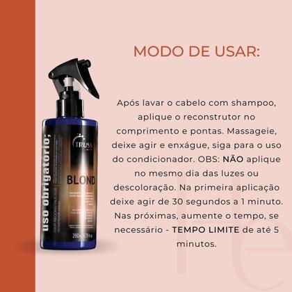 Imagem de Truss Uso Obrigatório Blond 260ml Reconstrutor Neutralizador