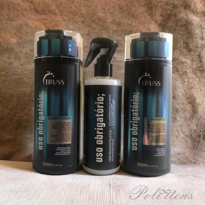 Imagem de Truss Uso Obrigatório Shampoo e Condicionador 300ml + Uso Obrigatório 260ml