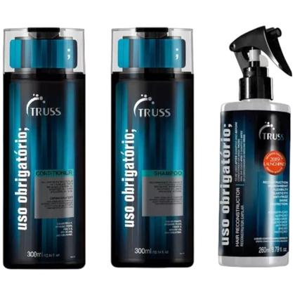 Imagem de Truss Uso Obrigatório Shampoo e Condicionador 300ml + Uso Obrigatório 260ml