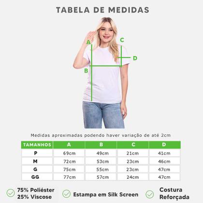 Imagem de Tshirt Blusa Feminina Travel Estampada Manga Curta Camiseta Camisa Preto