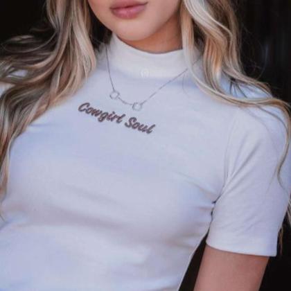 Imagem de Tshirt Feminina Turkese Cowgirl Soul