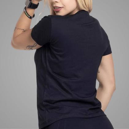 Imagem de Tshirts Baby Look Feminina Básica 100 Algodão Alta Qualidade