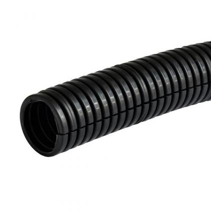 Imagem de Tubo Corrugado 1" Dn 32 Flex Slim Premium Rolo com 50m Preto Force Line