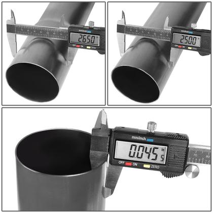 Imagem de Tubo de escape DNA MOTORING ZTL-PP-25-180-RAW 180 graus U-Bend