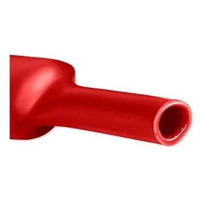 Imagem de Tubo Espaguete Termo Retrátil Isolante 1/4 Vermelho 8 Metros