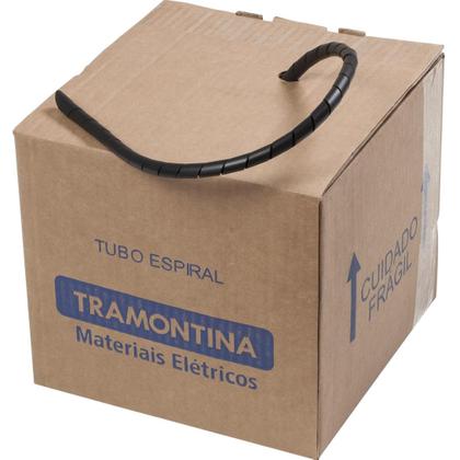 Imagem de Tubo espiral 1" 50m cor preto Tramontina