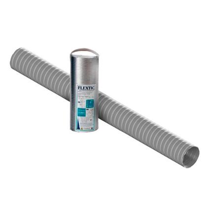 Imagem de Tubo Flexível de Alumínio Para Exaustão 120mm 1,5m - Flextic