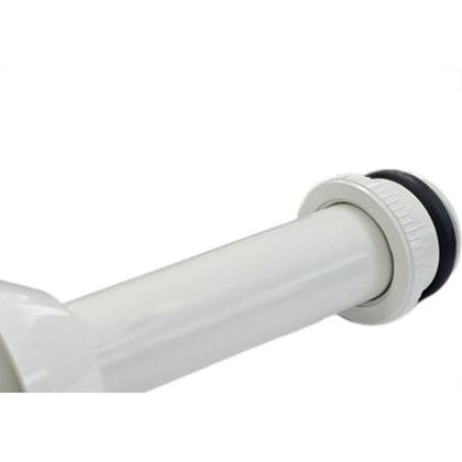 Imagem de Tubo Ligacao Dacunha Abs Branco Com Spud 20Cm