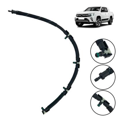 Imagem de Tubo Mangueira Retorno Bico Injetor Amarok 2.0 2012 Até 2018