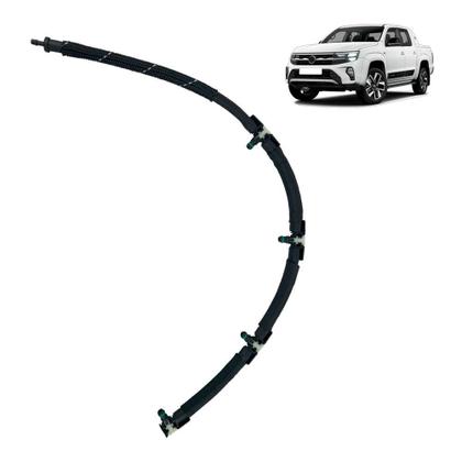 Imagem de Tubo Mangueira Retorno Bico Injetor Amarok 2.0 2012 Até 2018
