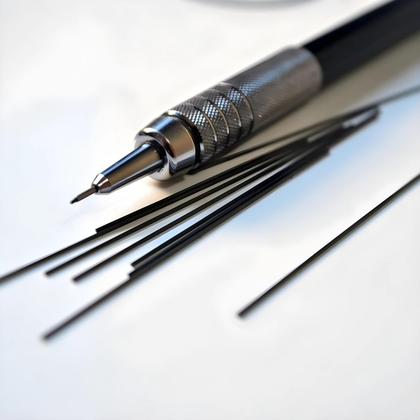 Imagem de Tubo Mina Grafite Ain Stein Pentel 0.5Mm 2h com 40 Un.