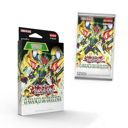 Imagem de Tuck Box Yugioh O Avanço do Duelista 3 Boosters E 1 Token Colecionável